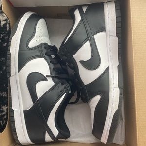 Nike GS dunk low black/white